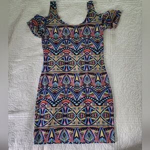 Colorful Mini Dress NWT